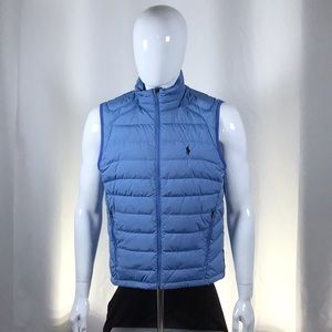Ralph Lauren Polo Performance, packable, waterproof down vest. Medium.
